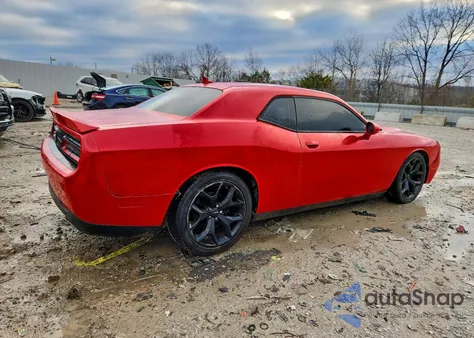 2016 Dodge Challenger Sxt z USA, uszkodzony, nr VIN 2C3CDZAG9GH249957